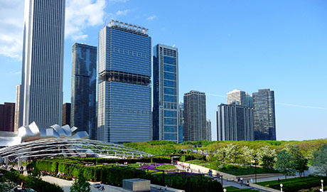 Blue Cross Blue Shield Headquarters Vertical Completion