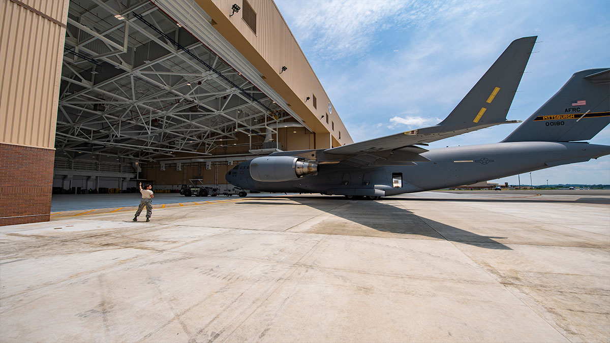 C-17 Two-Bay Corrosion/Fuel Hangar