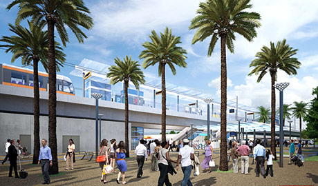 Crenshaw/LAX Transit Corridor