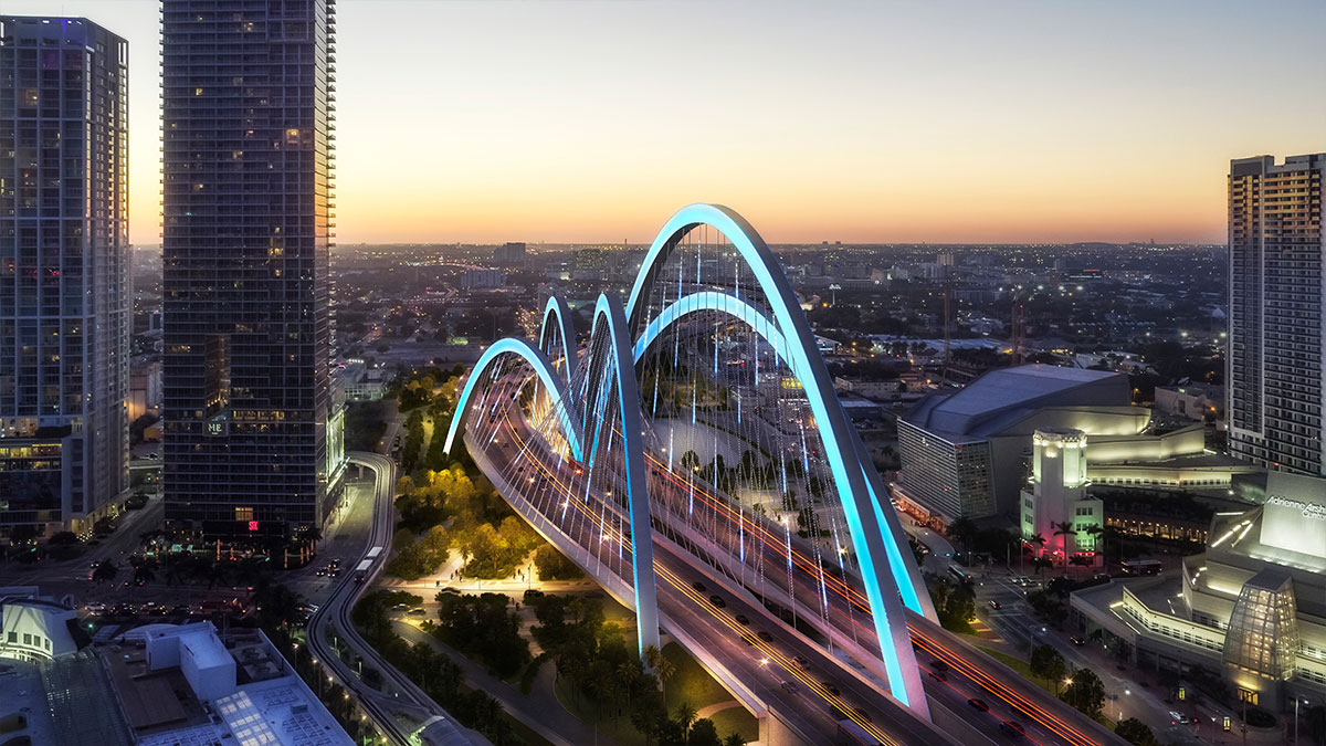 Miami I-395 Signature Bridge