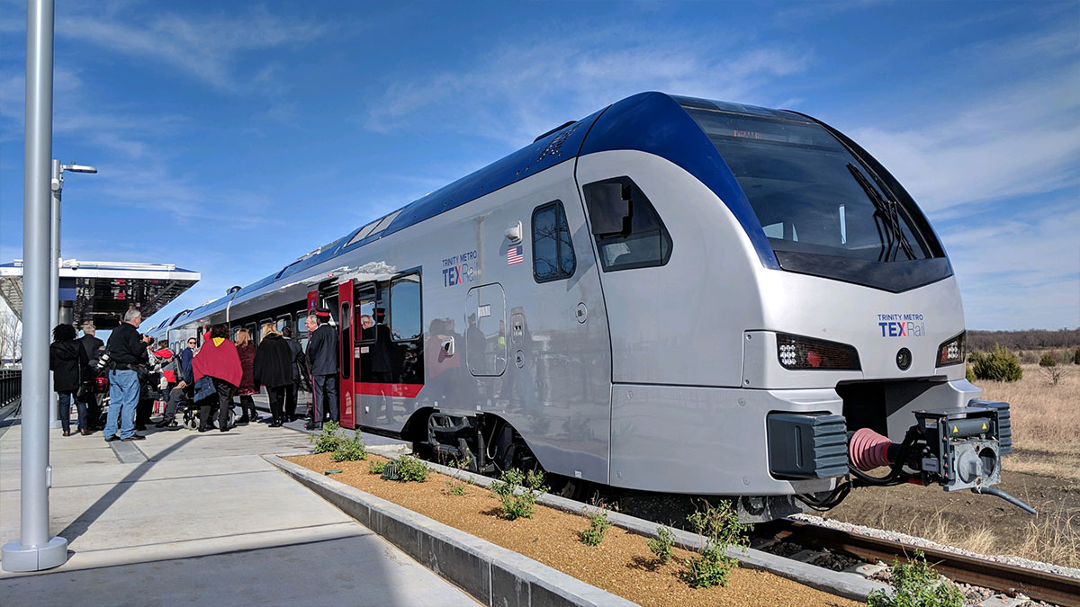 TEXRail Commuter Transit