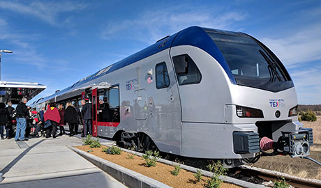 TEXRail Commuter Transit